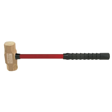 Urrea Non-Sparking Sledge Hammer, 10Lb long handle UH72FGS